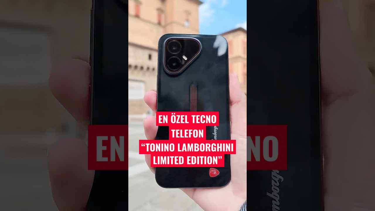 En özel TECNO için Tonino Lamborghini'nin genel merkezine geldik...