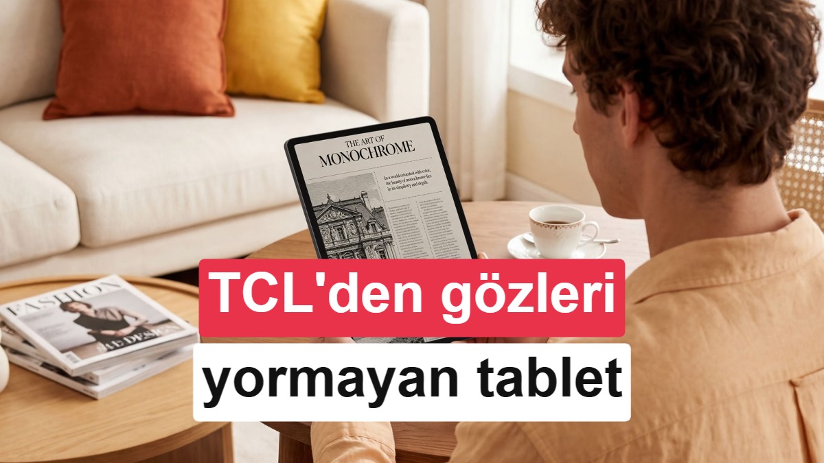 TCL Tab A1 NxtPaper: Göz Koruması ve Kâğıt Hissiyeti ile Teknoloji Düzenlemesi