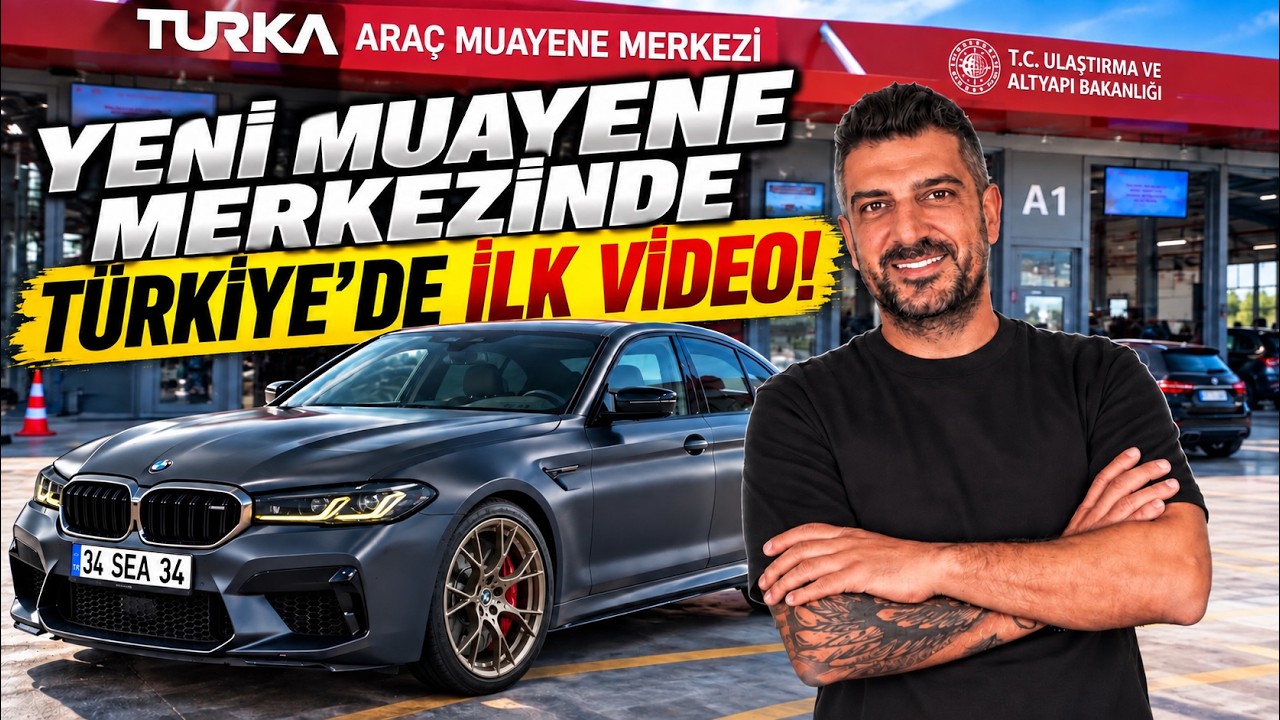 Tüm Detaylarıyla Yeni Araç Muayenesini Denedik! I M5 CS'le Yeni Nesil Muayene!